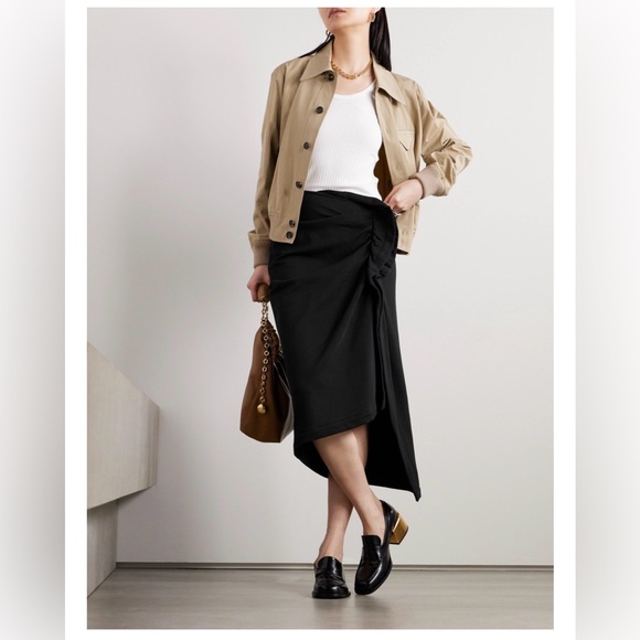 Dries van Noten Ruffled Cotton Skirt NWT - Picture 2 of 14